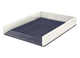 Brievenbak Leitz Wow A4 wit/grijs