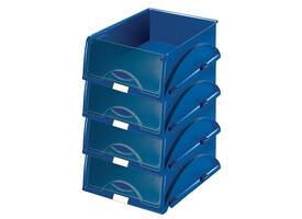 Sorteerbak Leitz 5231 Sorty met klep blauw
