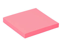Memoblok Quantore 76x76mm roze 100 vel