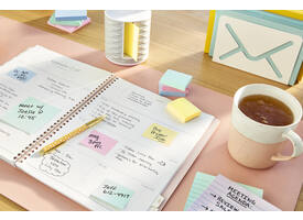 Memoblok Post-it Z-Note R330-1T 76x76mm recycled geel 16 stuks