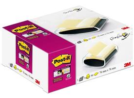 Memoblokdispenser Pro tbv Post-it Z-Notes 76x76mm incl notes transparant zwart