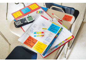 Memoblokdispenser Pro tbv Post-it Z-Notes 76x76mm incl notes transparant zwart