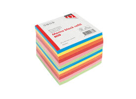 Memoblok Quantore 90x90mm 700vel losbladig assorti