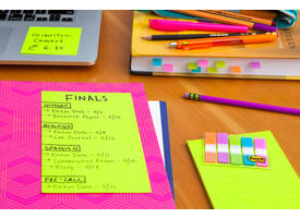 Memoblok Post-it 660 Super Sticky 102x152mm lijn rainbow 3 stuks
