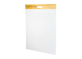Meeting chart Post-it 566 Super Sticky 50.8x58.4cm wit incl Command bevestigingsstrip 2 stuks