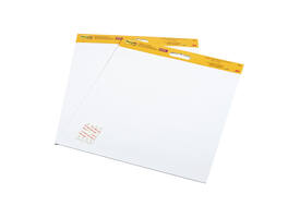 Meeting chart Post-it 566 Super Sticky 50.8x58.4cm wit incl Command bevestigingsstrip 2 stuks