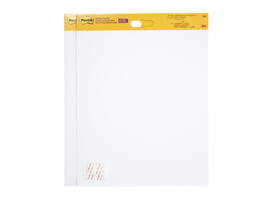 Meeting chart Post-it 566 Super Sticky 50.8x58.4cm wit incl Command bevestigingsstrip 2 stuks