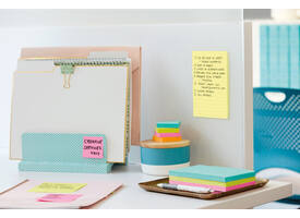 Memoblok Post-it 660 lijn 102x152mm canary yellow