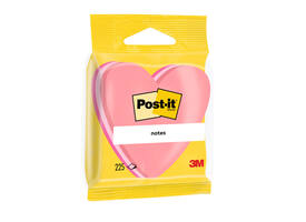 Memoblok Post-it Vormen 2007 70x70mm kubus hart roze