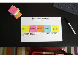Memoblok Post-it 654 Super Sticky 76x76mm Carnival 6 stuks