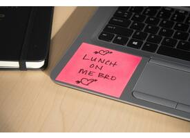 Memoblok Post-it 2028 76x76mm kubus pastel roze