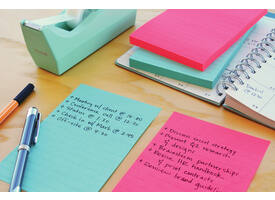 Memoblok Post-it 4690 Super Sticky 101x152mm Cosmic 3 stuks