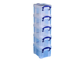 Opbergbox Really Useful 0.14 liter 90x65x55mm 5 stuks