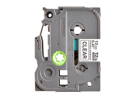 Labeltape Brother P-touch TZe-S231 extra sterk klevend 12mm zwart op wit