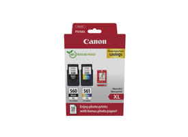 Inktcartridge Canon PG-560XL CL-561XL + papier