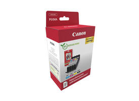 Inktcartridge Canon CLI-581 zwart + 3 kleuren