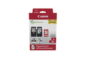 Inktcartridge Canon PG-540L CL-541XL zw+kl+papier