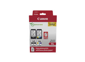 Inktcartridge Canon PG-545XL +  CL-546XL zwart + kleur