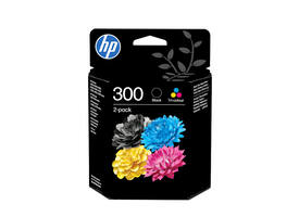 Inktcartridge HP CN637EE 300 zwart + kleur