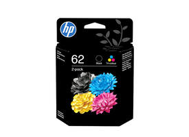 Inktcartridge HP N9J71AE 62  zwart + kleur