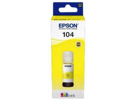 Navulinkt Epson 104 T00P440 geel