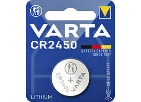 Batterij VARTA knoopcel 1x CR2450 lithium