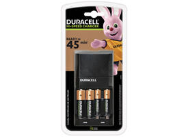 Batterij oplader Duracell CEF27 inclusief + 2x AA + 2x AAA