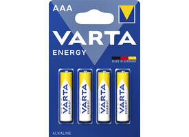 Batterij VARTA Energy 4x AAA