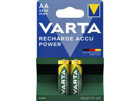 Batterij oplaadbaar VARTA 2x AA 2600mAh ready2use