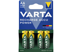 Batterij oplaadbaar VARTA 4x AA 2600mAh ready2use