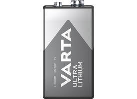 Batterij VARTA Ultra lithium 9Volt
