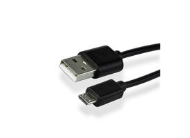 Kabel Green Mouse USB Micro-A 2.0 1 meter zwart