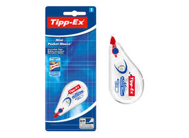 Correctietape Tipp-Ex mini pocket mouse 5mmx6m blister à 1 stuk