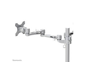 Monitorarm Neomounts D935DG 2x10-27" doorvoer zilvergrijs