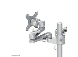 Monitorarm Neomounts D935DG 2x10-27" doorvoer zilvergrijs