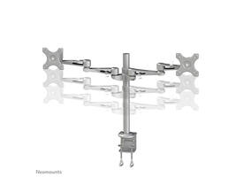 Monitorarm Neomounts D935D 2x10-27" met klem zilvergrijs