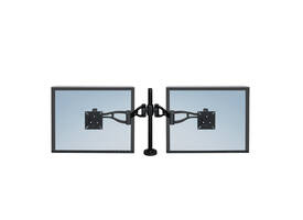 Monitorarm Fellowes Vista dubbel zwart