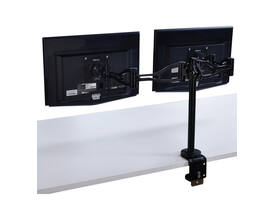 Monitorarm Fellowes Vista dubbel zwart