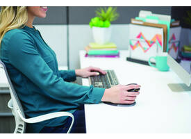 Ergonomische muis Fellowes Penguin draadloos medium