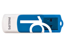 USB stick 2.0 Philips Vivid USB-A 16GB blauw