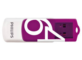 USB stick 2.0 Philips Vivid USB-A 64GB paars