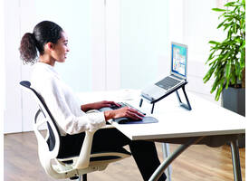 Laptopstandaard Fellowes I-Spire Quick Lift zwart