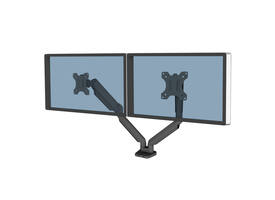 Monitorarm Fellowes Platinum Series dubbel horizontaal