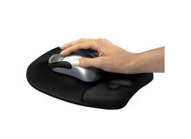 Muismat met polssteun Fellowes Memoryfoam zwart