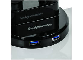 Monitorarm Fellowes Platinum Series driedubbel horizontaal