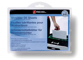Olie voor papiervernietiger sheet Rexel 20vel