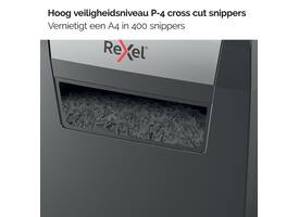Papiervernietiger Rexel Momentum X406 snippers 4x28mm