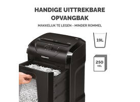Papiervernietiger Fellowes Powershred 12C snippers 4x40mm