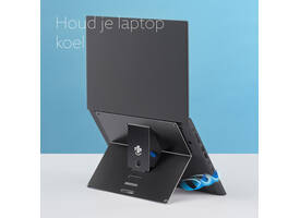 Laptopstandaard R-Go Riser Attachable