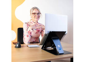Laptopstandaard R-Go Riser DUO